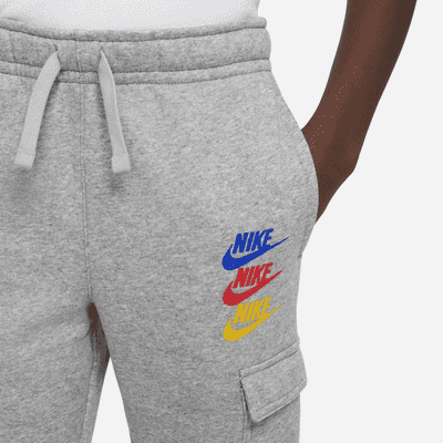 Nike Sportswear Standard Issue Big Kids' (Boys') Fleece Cargo Pants