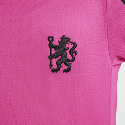 Chelsea FC Strike harmadik Nike Dri-FIT rövid ujjú, kötött futballfelső nagyobb gyerekeknek