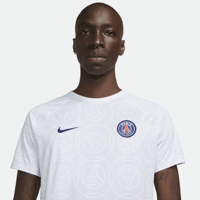 Playera de fútbol para antes del partido para hombre Nike Dri-FIT Paris Saint-Germain