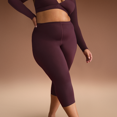 NikeSKIMS Shine Women's High-Waisted 17" Leggings with Drawcord
