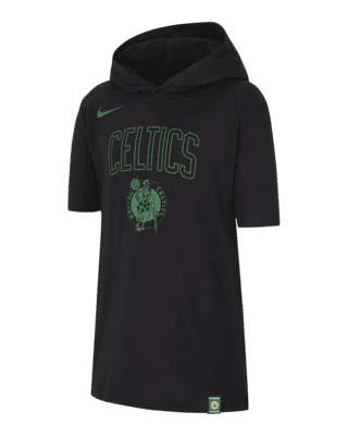 Подростковое худи Boston Celtics Big Kids' Nike Short-Sleeve Hoodie