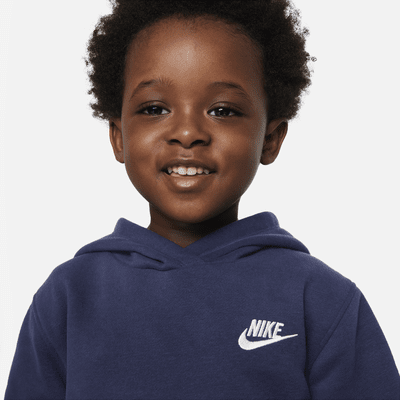 Sudadera con gorro sin cierre infantil Nike Sportswear Club Fleece