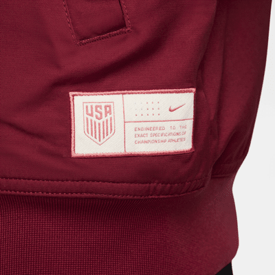 Chamarra bomber de fútbol Nike de tejido Woven para hombre USA Sport Essentials