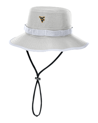 Мужские  West Virginia Sideline Apex Gameday Boonie Nike Dri-FIT College Bucket Hat