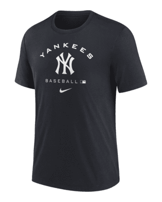 Mens MLB New York Yankees Nike Dri-Fit Performance Raglan Tee Shirt Sz S  NWT