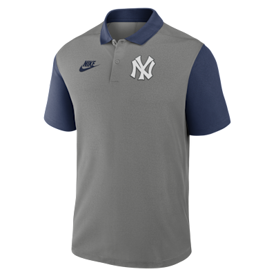 New York Yankees Cooperstown Victory Men's Nike Dri-FIT MLB Polo