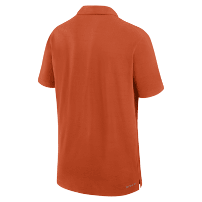 Polo universitario Nike Dri-FIT para hombre Clemson Tigers Sideline