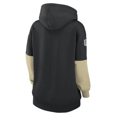 New Orleans Saints Sideline Essential Women's Nike NFL Pullover Hoodie