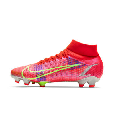 red nike mercurial soccer cleats