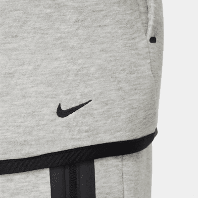 Hoodie com fecho completo Nike Sportswear Tech Fleece Júnior (tamanhos grandes)