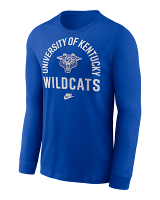 Мужская футболка Kentucky Legacy Arched Logo Nike College Long-Sleeve