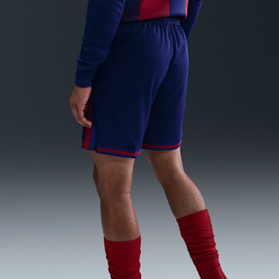 F.C. Barcelona 2025/26 Stadium Home Men's Nike Dri-FIT Football Replica Shorts