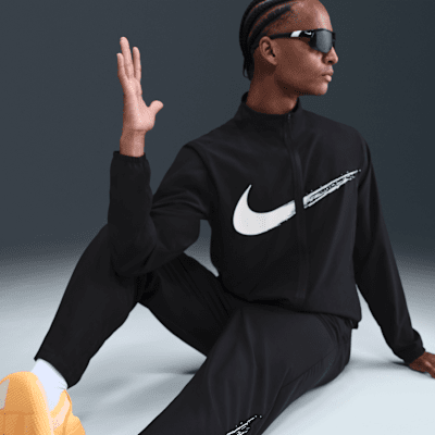 Alsidige Nike Form Dri-FIT-bukser med åben kant til mænd