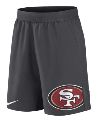 San Francisco 49ers Dri-FIT Primary Lockup Men's Shorts Size XL New  Nike NFL