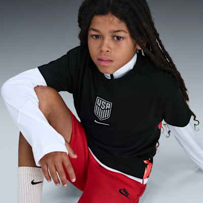 USMNT Premium Goalkeeper Big Kids' Nike Soccer T-Shirt