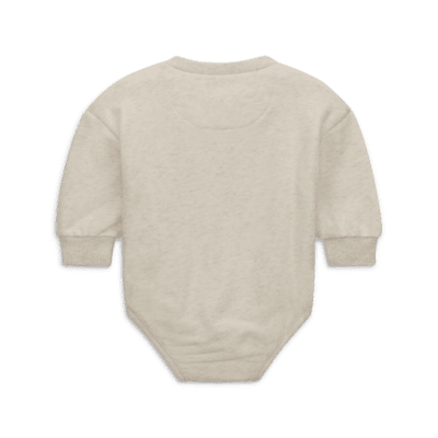 Mini-tuta Nike Sportswear Primary Play Crew Romper – Neonati