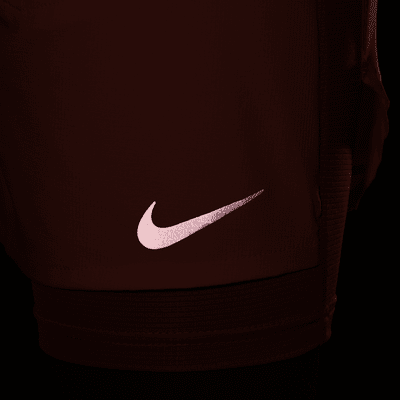 Męskie hybrydowe spodenki do biegania Nike Stride Dri-FIT 13 cm