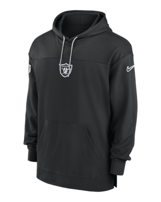 Мужские джерси Las Vegas Raiders Sideline Jersey Nike Dri-FIT NFL Pullover Hoodie