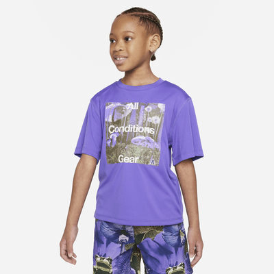 Nike ACG Graphic Performance Tee Younger Kids' Sustainable-Material UPF Dri-FIT Tee