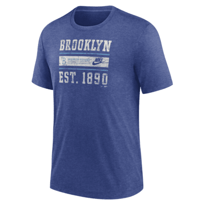 Мужская футболка Brooklyn Dodgers Cooperstown Local Stack