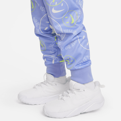 Nike Smiley Swoosh Printed Tricot Set Toddler Tracksuit