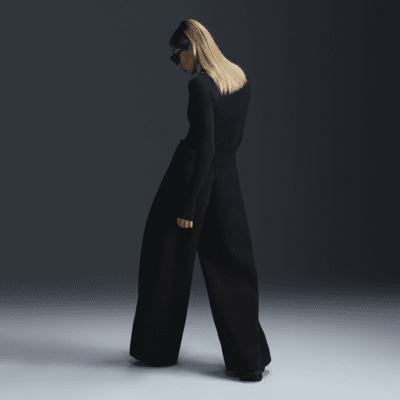 Pantalon plissé à taille haute Nike Sportswear Tech Fleece pour femme