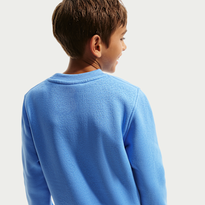 Sudadera para niños talla grande Nike Sportswear Club Fleece