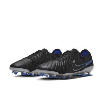 Tacos de fútbol de corte low para terreno firme Nike Tiempo Legend 10 Pro