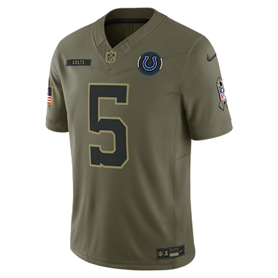 Anthony Richardson Sr. Indianapolis Colts Salute to Service Men's Nike Dri-FIT NFL Limited Jersey