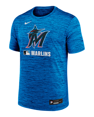 Мужская футболка Miami Marlins Authentic Collection Velocity Nike Dri-FIT MLB