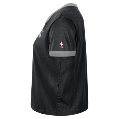 Playera Nike de la NBA para mujer Minnesota Timberwolves Essential Hardwood Classics