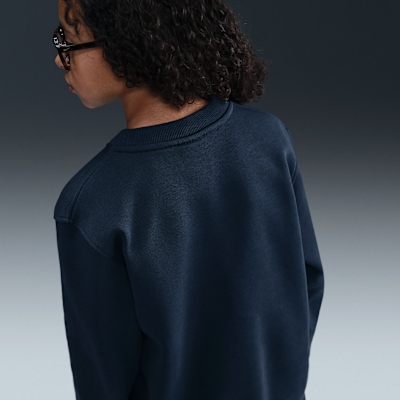 Nike Sportswear Club Fleece Big Kids' Crew-Neck Sweatshirt