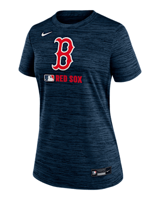 Женская футболка Boston Red Sox Authentic Collection Velocity Nike Dri-FIT MLB