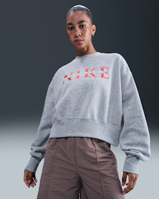 Женский свитшот Nike Sportswear Phoenix Fleece Oversized Crew-Neck