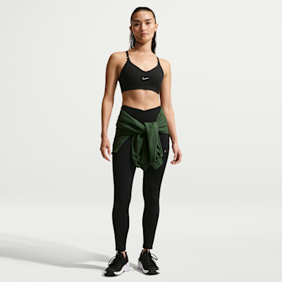 Nike Indy Gepolsterter, verstellbarer Sport-BH mit leichtem Halt (Damen)