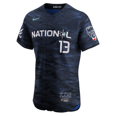 Ronald Acuña Jr. National League 2023 All-Star Game Men's Nike MLB Elite  Jersey.