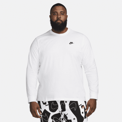 Nike Sportswear Club Men's Long-sleeve T-shirt. Nike UK