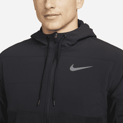 nike train therma full zip hoodie