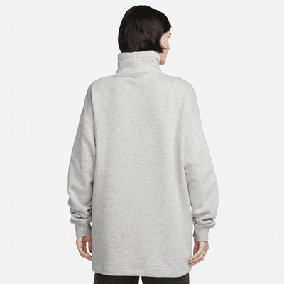 Nike Sportswear Club Fleece Women's Oversized Mock-Neck Sweatshirt