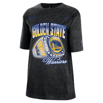 Golden State Warriors Courtside Women's Nike NBA T-Shirt