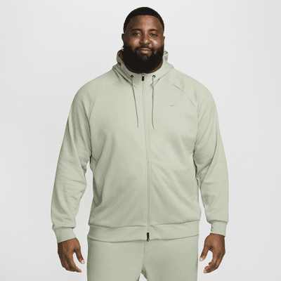 Nike Primary Sudadera con capucha versátil Dri-FIT UV con cremallera completa - Hombre