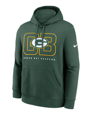 Мужское худи Green Bay Packers Busted Play Club Nike NFL Pullover Hoodie