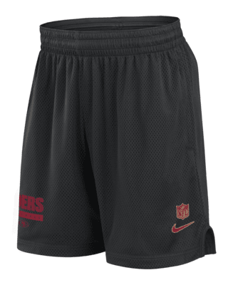 Мужские шорты San Francisco 49ers Sideline Nike Dri-FIT NFL Shorts