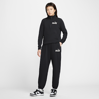 Nike Sportswear Club Fleece 女款中腰寬版運動褲