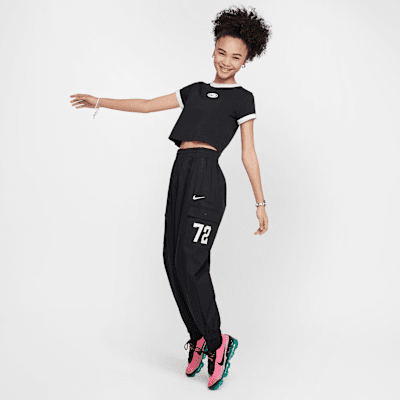 Nike Sportswear Cropped-T-shirt til større børn (piger)