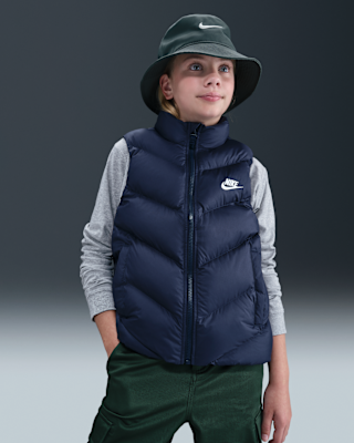 Детская безрукавка Nike Sportswear All Day Play Big Kids' Therma-FIT Loose-Fit Puffer Vest
