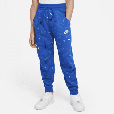 Nike Sportswear Club Big Kids' (Boys') French Terry Printed Joggers