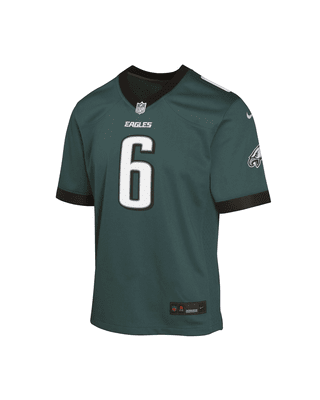 Подростковые джерси Devonta Smith Philadelphia Eagles Big Kids' Nike Dri-FIT NFL Football Jersey для футбола