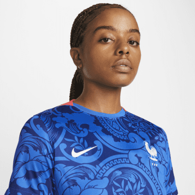 Jersey de fútbol Nike Dri-FIT para mujer Francia 2022 Stadium local