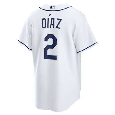 Yandy Díaz Tampa Bay Rays Men's Nike MLB Replica Jersey